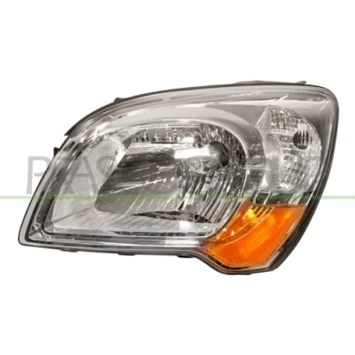 Imagen de PRASCO KI0234804 Faros izquierda H4 amarillo sin servomotor para reg. alcance luces KIA: Sportage II