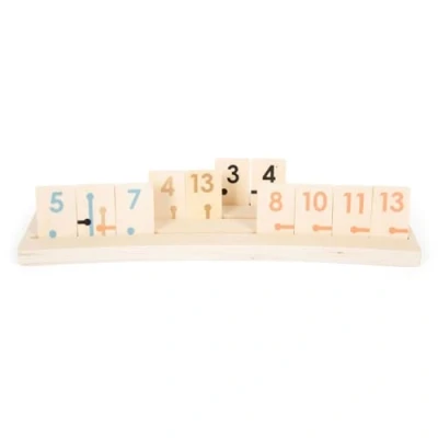 Imagen de small foot Rummy Gold Edition de Madera, Juego Mesa, para Toda la Familia, a Partir 7 años, Art. 12224