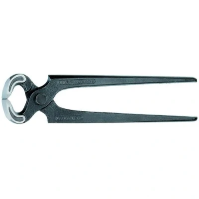 Imagen de Knipex Tenaza para carpintero negro atramentado, recubiertos de plástico 225 mm (cartulina autoservicio/blíster) 50 01 SB