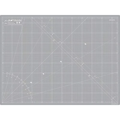 Imagen de La Canilla Base de Corte Autocicatricante Patchwork A2 (60 x 45cm) Alfombra para Costura y Manualidades (Gris)