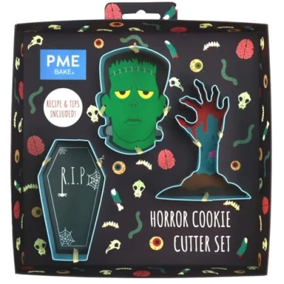 Imagen de PME Set de cortadores galletas Terror