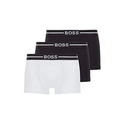 Imagen de Hugo Boss Trunk 3P Co/El Bóxer, Black 1, S (Pack de 3) para Hombre