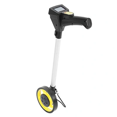 Imagen de rueda de medición digital, distancia plegable, 0 99999,9 m, precisión, 6,3 pulgadas, con bolsa transporte