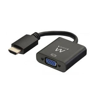 Imagen de ADAPTADOR HDMI MACHO A VGA HEMBRA EWENT 0.15M