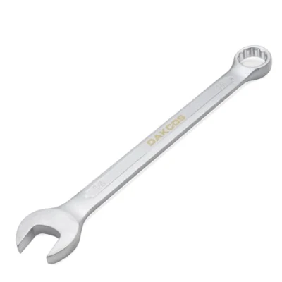 Imagen de DAKCOS Llave combinada métrica de 14mm superficie cromada mate CR V