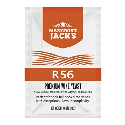 Imagen de Levadura para Vino Mangrove Jack&#039;s R56 8g/25L Adecuado Tinto Generoso