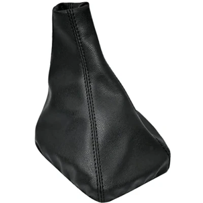 Imagen de AERZETIX C57811 Funda para palanca de cambios compatible con Skoda Octavia I 1996 a 2004 color: negro en piel sintética