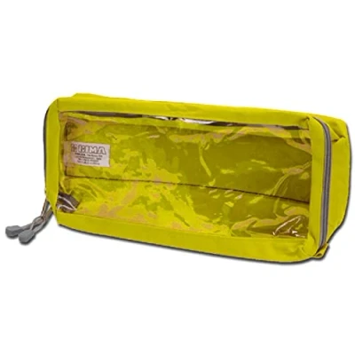 Imagen de GIMA E4 Funda rectangular larga con ventana, amarillo, 1