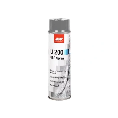 Imagen de App U200 UBS Spray protector de bajos del coche Pintura antigravilla en Protección antigravilla, anticorrosión y antiruido Gris 500 ml