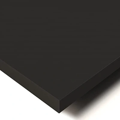 Imagen de POKAR Tablero para Escritorio, Mesa Comedor, de Salón, Cocina, Negro, 120 x 60 2,5 cm