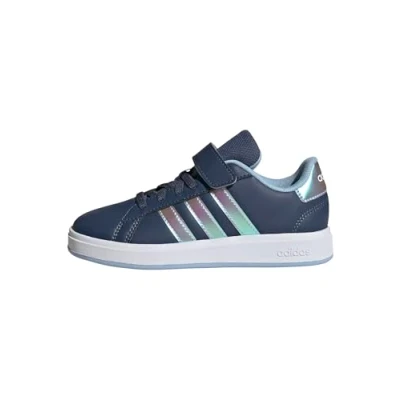 Imagen de adidas Grand Court 2.0 Shoes Kids, Zapatillas Unisex niños, Preloved Ink FTWR White Clear Sky, 31.5 EU