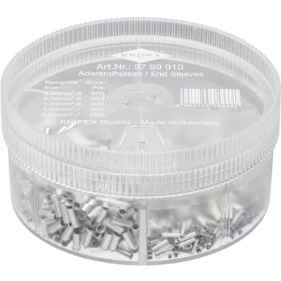 Imagen de Knipex Cajas de surtidos con punteras huecas aisladas 97 99 907