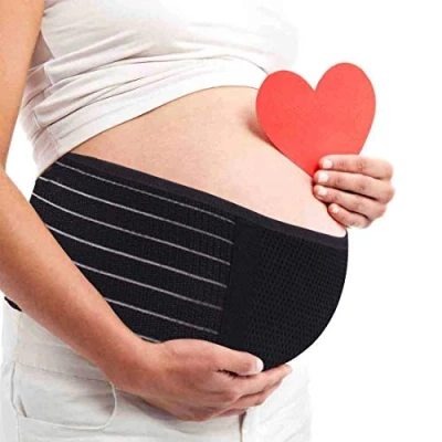 Imagen de AIWITHPM Cinturón Apoyo Embarazada, Maternidad Faja, Premamá Banda Aliviar el Dolor de Espalda, Ajustable
