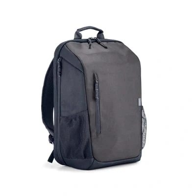 Imagen de Mochila para portátil HP Travel de 15.6&quot; , 18 L ampliable a 21L, Resistente al agua, Cremallera + candado, Gris