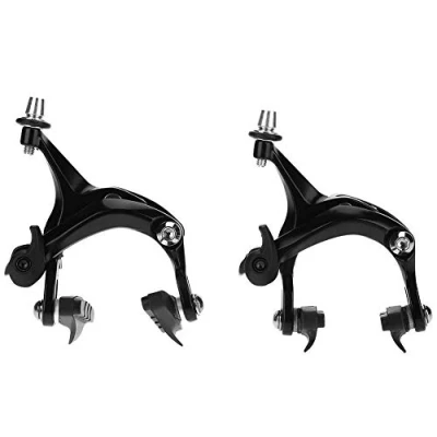 Imagen de Pwshymi 1 par de Frenos Bicicleta Carretera Freno en Forma V Pinza Doble pivote para Sportinggoods