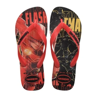 Imagen de Havaianas Top Herois DC, Sandalias Hombre, White Red Chinese Black, 41/42 EU