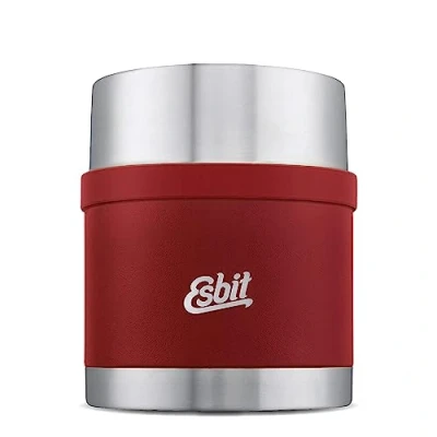 Imagen de Esbit Sculptor Stainless Steel Thermal Food Container, BPA , Silver, Black &amp; More, 500ml, 750ml 1 Litre Container for Hot Cold Food, Soups and Salads, School Work