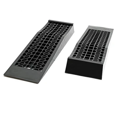 Imagen de XPOtool rampas Acceso Extra Planas Carga vehículos plástico Set 2 uds. 3 toneladas caravanas