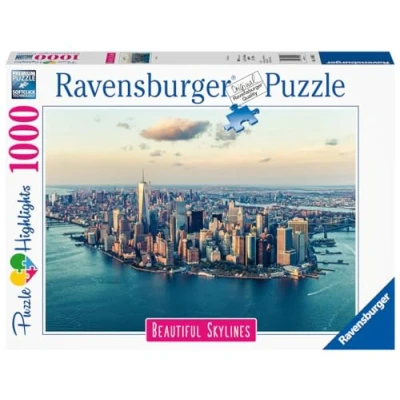Imagen de Ravensburger Puzzle: Nueva York, Puzzle 1000 Piezas, Puzzles para Adultos, Piezas Pegamento Enmarcar, Rompecabezas Puzles Paisaje