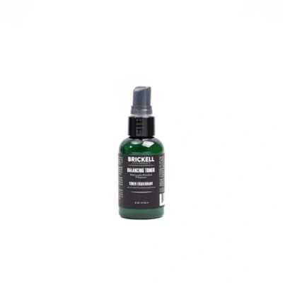 Imagen de Brickell Tónico equilibrante para hombre, pepino natural y orgánico sin alcohol, tóner facial de menta con hamamelis, 59 ml, perfumado