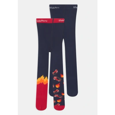 Imagen de Playshoes Tights FIRE Brigade 2 PACK Medias para niños, Talla: 3 4a, Navy
