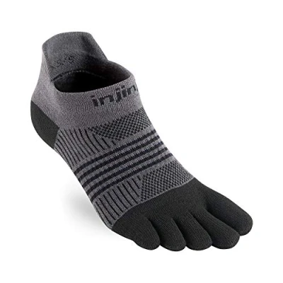 Imagen de Injinji Calcetines Ligeros con Dedos para Correr, Mujer, Hombre Color Negro, tamaño XS S