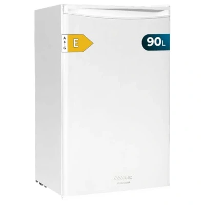 Imagen de Cecotec Nevera Pequeña Retro 90 l, 1 Puerta, Bolero Coolmarket TT Origin White E, Frigorífico Sobremesa, 83 cm de Alto y 47 Ancho, Consumo Optimo, Temperatura Regulable
