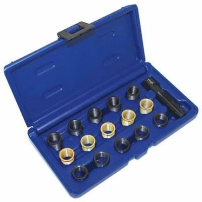 Imagen de A Juego de 62269 Bujía para reparación roscas M14 x 1,25 mm con 15 Insertos + Schneider
