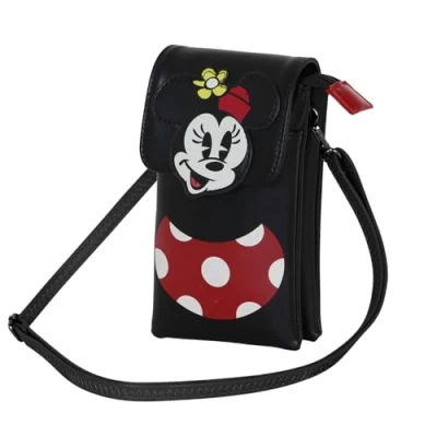 Imagen de Karactermania Disney Minnie Funda para el teléfono, Mujer, Talla: One Size, mouse multicolour