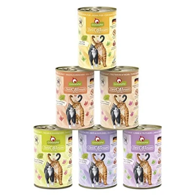 Imagen de GranataPet Delicatessen Multipack 3 sin Pescado, Comida húmeda para Gatos en Paquete de Muestra, pienso Completo Cereales, con Alto Contenido Carne y aceites