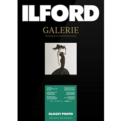Imagen de ILFORD GALERIE Gloss 260 gsm A4 210 mm x 297 mm, 100 Hojas