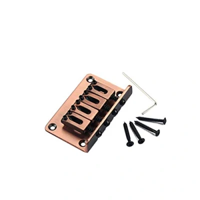 Imagen de Alnicov Puente de Ukelele 4 cuerdas para caja cigarros Guitarra rojo Cooper Piezas y Accesorios
