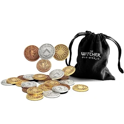 Imagen de Go On Board The Witcher Old World Metal Coins