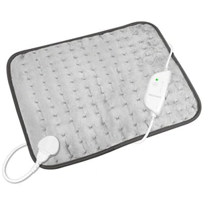 Imagen de Medisana HP 650 XL almohada eléctrica, 45 x 35 cm, eléctrica dorsal con 4 niveles de temperatura, protección contra sobrecalentamiento, desconexión automática, lavable