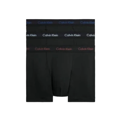 Imagen de Calvin Klein Underwear Trunk 3 PACK Culotte, Hombre, Talla: Small, Marron/skyway/true navy