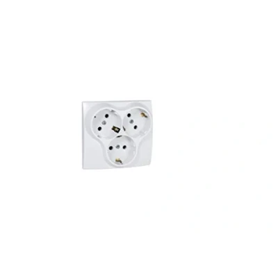Imagen de Enchufe Schuko de 3 enchufes, empotrable, IP20 (5309)