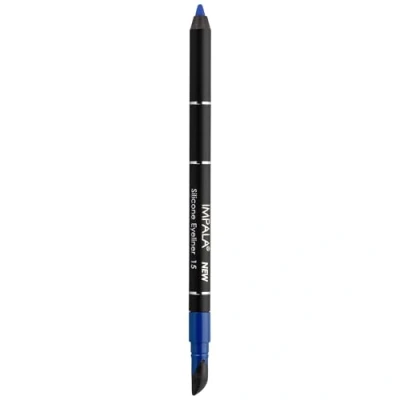 Imagen de Impala Lápiz de Ojos Waterproof con Silicona Trazo Definido o Efecto Difuminado Textura Cremosa Fácil Aplicar Color Intenso Duradero y Resistente al Agua 15 Azul Marino