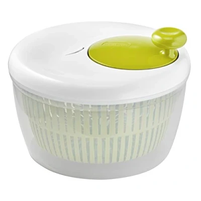 Imagen de Moulinex Essoreuse à Salade 5 L Classic Escurridor de Ensalada (5/7 pers), Plástico, Blanco y Verde