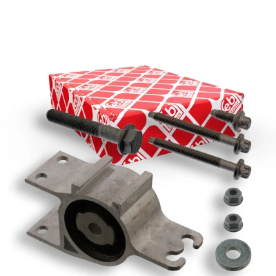 Imagen de FEBI BILSTEIN 44173 Silentblock Brazo de Suspension con material montaje añadido Eje delantero, derecha, posterior 92 MERCEDES BENZ: CLA Coupé