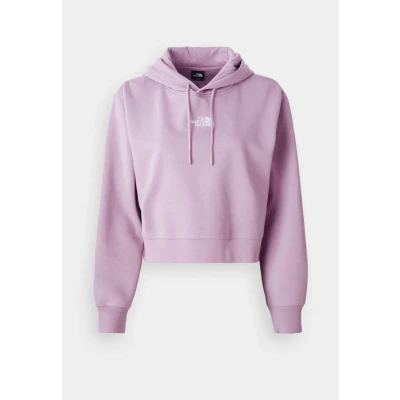 Imagen de The North Face Essential CROP Hoodie Sudadera, Mujer, Talla: Small, Ashen purple