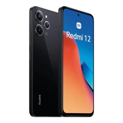Imagen de Xiaomi Redmi 12 Smartphone, Procesador MediaTek G88, Cámara Principal 50MP, Pantalla 90Hz FHD+, Batería 5000mAh (8+128GB Negro)