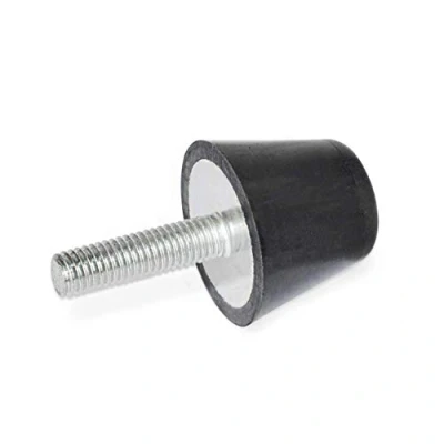 Imagen de Ganter Normelemente GN 253 50 M10 40 55 Bombillas DE Interior con Tornillo, Schwarz, Gewinde: M10x40