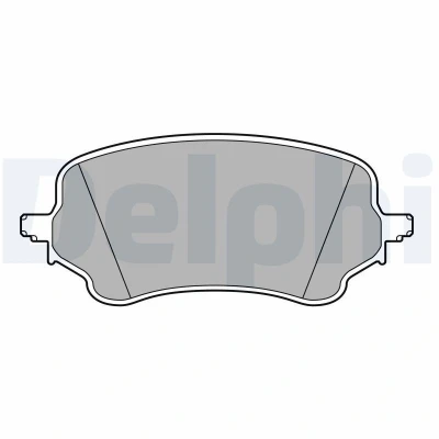 Imagen de Juego de pastillas freno, freno disco DELPHI LP3648, Delantero