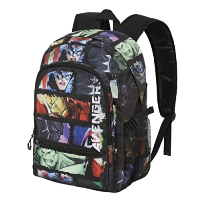 Imagen de Marvel Los Vengadores Superpowers Mochila Fight FAN 2.0, Multicolor, 31 x 44 cm, Capacidad 24 L