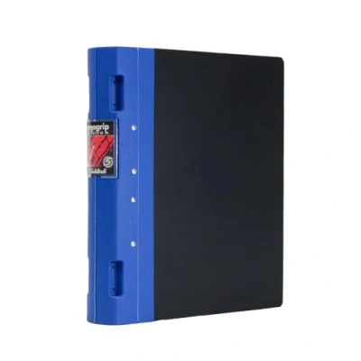 Imagen de Guildhall GLX Ergogrip Binder Capacity 400 Sheets 4x 2 Prong 55mm A4 Blue Ref 4532Z [Pack 2]