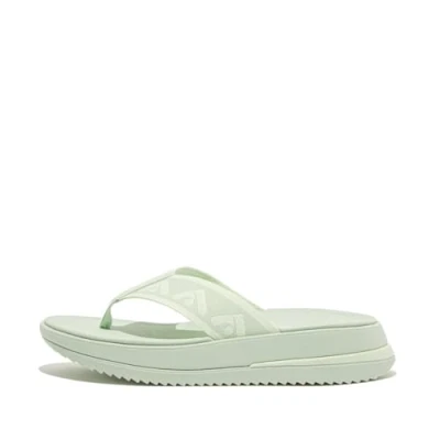 Imagen de Fitflop Sandalias Surff Webbing Toe Post, Mujer, Sagebrush, 40 EU