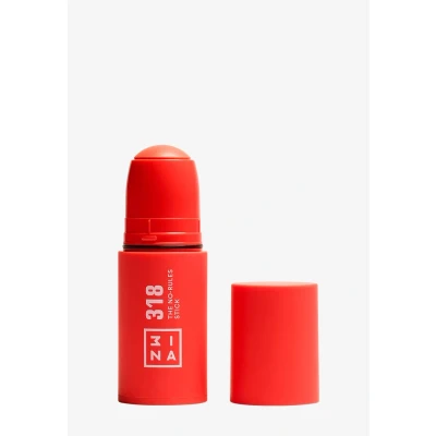 Imagen de 3INA MAKEUP The No Rules Stick 318 Coral Colorete en Crema con Ácido Hialurónico Barra 3 1 Mejillas Labios y Ojos Acabado Natural Vegan Cruelty Free
