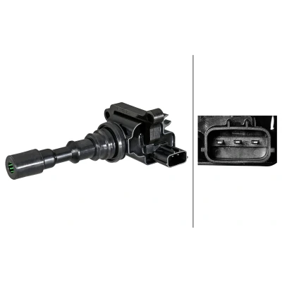Imagen de HELLA 5DA 358 101 941 Bobina de encendido 3polos cavidad bujía KIA: SORENTO 1
