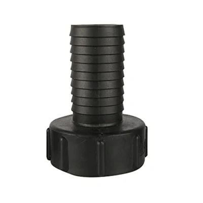 Imagen de FOGWOWO adaptador de manguera tanque IBC, 60 mm, rosca gruesa importada a 1.5 pulgadas (38 mm) jardín, válvula conexión herramientas