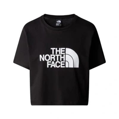 Imagen de The North Face Cropped EASY TEE Camiseta estampada, Mujer, Talla: XL, Black